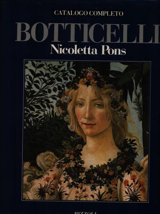 Botticelli - Nicoletta Pons - copertina