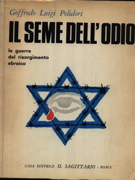 il seme dell'odio - Goffredo Luigi Polidori - copertina
