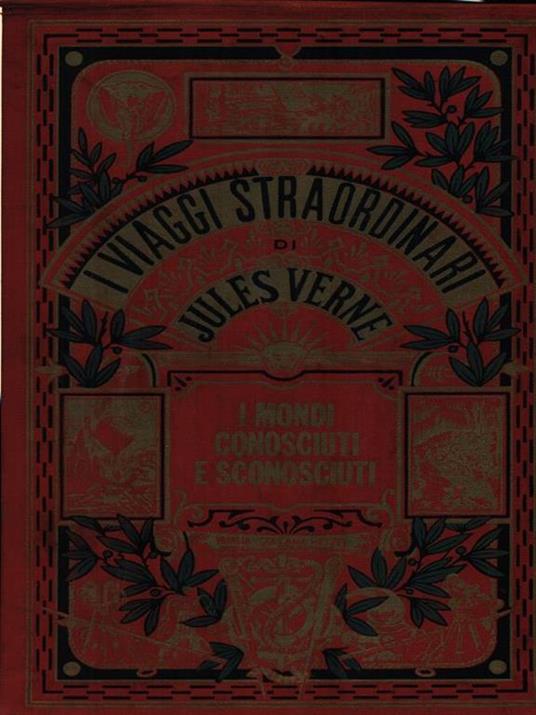 I mondi conosciuti e sconosciuti 5vv - Jules Verne - copertina