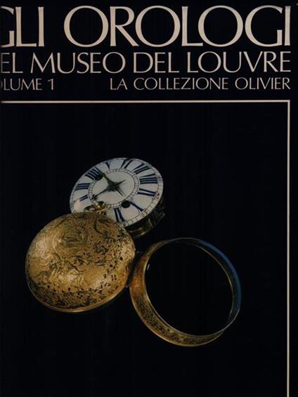 Gli orologi del museo del Louvre vol. 1 - Catherine Cardinal - copertina