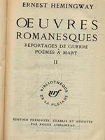 Oeuvres romanesques 2vv