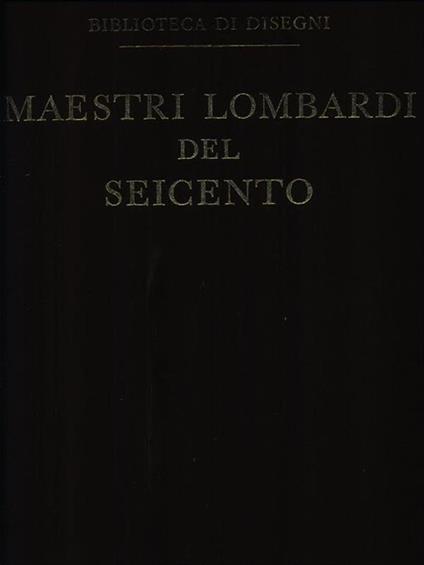 Maestri lombardi del Settecento - Ugo Ruggeri - copertina