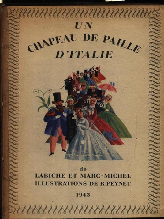 Un chapeau de paille d'Italie - copertina