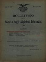 Bollettino della società degli alpinisti tridentini marzo-aprile 1914