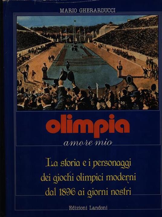 Olimpia amore mio - Mario Gherarducci - copertina