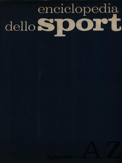 Enciclopedia dello sport 5vv - copertina
