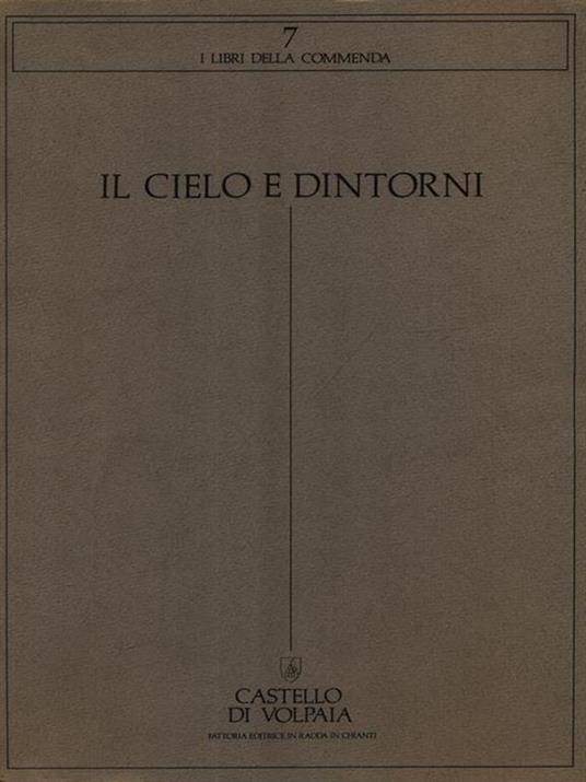 Il cielo e dintorni - copertina