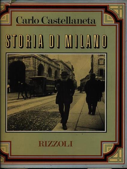 Storia di Milano - Carlo Castellaneta - copertina