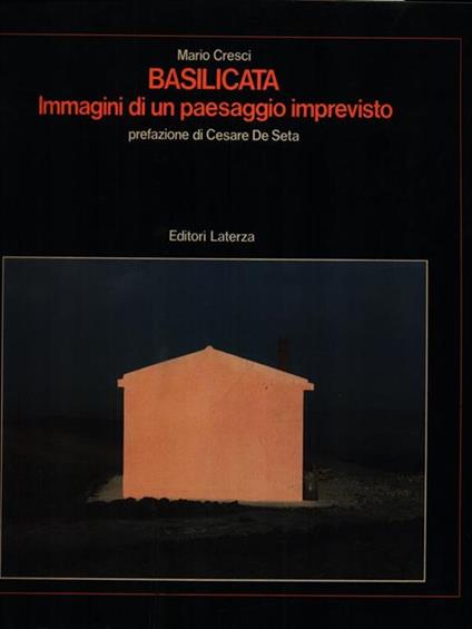 Basilicata immagini di un paesaggio imprevisto - Mario Cresci - copertina