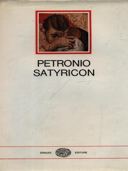 Satyricon - Arbitro Petronio - copertina