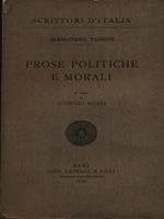 Prose politiche e morali