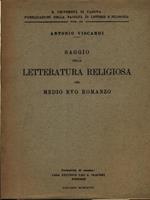 Saggio sulla letteratura religiosa del Medio Evo romanzo