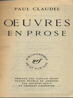 Oeuvres en prose