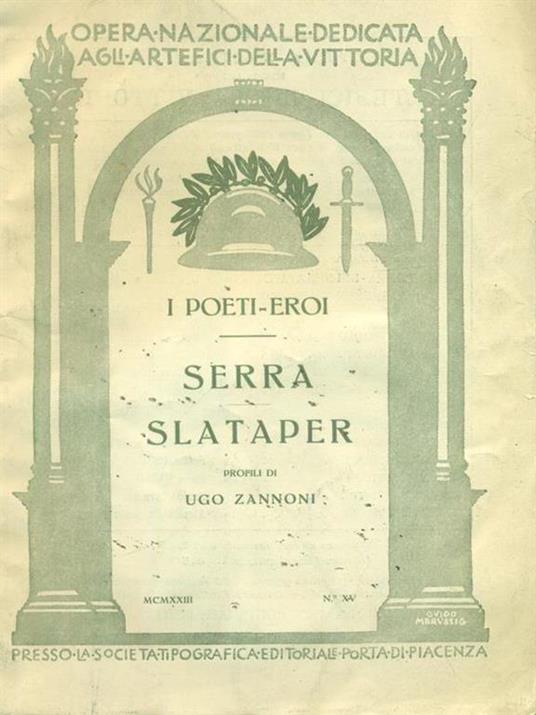 Serra - Slataper - Ugo Zannoni - copertina