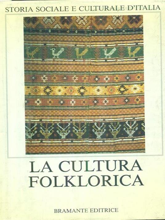 La cultura folklorica -   - copertina