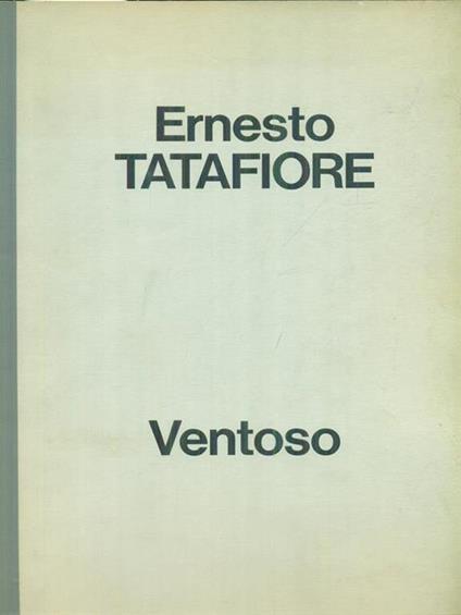  Ventoso - Ernesto Tatafiore - copertina