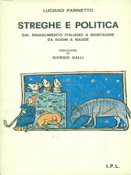 Streghe e politica - Luciano Parinetto - copertina