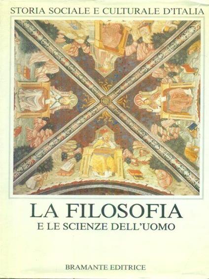 La filosofia e le scienze dell'uomo - copertina