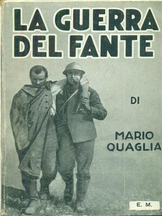 La guerra del fante - Mario Quaglia - copertina