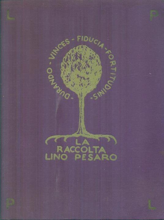 La raccolta Lino Pesaro - copertina