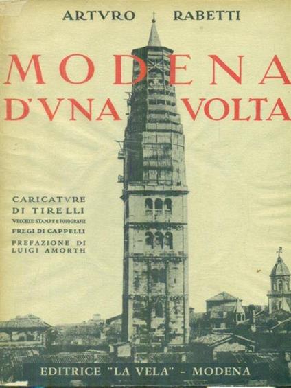 Modena d'una volta - Arturo Rabetti - copertina