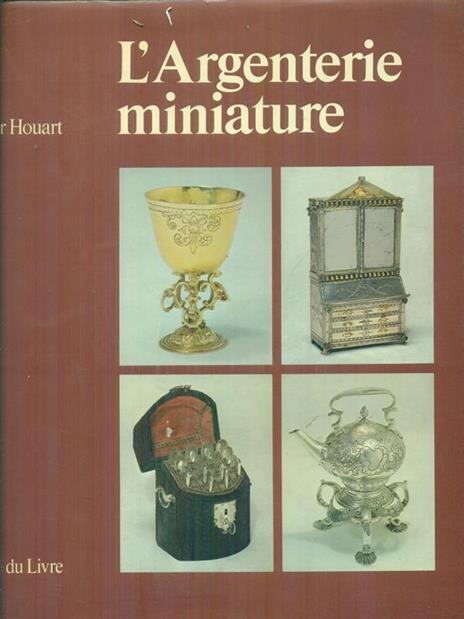 L' argenterie miniature - Victor Houart - copertina