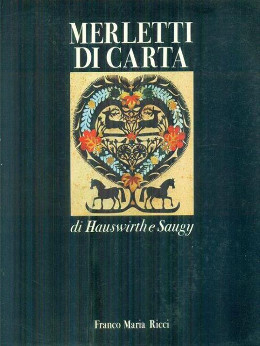 Merletti di carta - J.J. Hauswirth - copertina