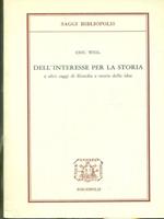 Dell'interesse per la storia