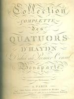 Collection complette des Quatuors d'Haydn