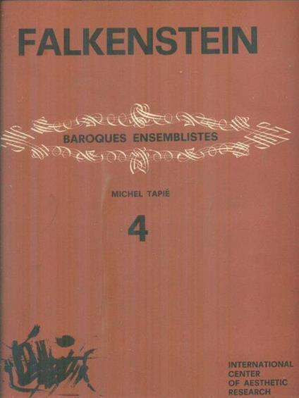 Falkenstein - Michel Tapié - copertina