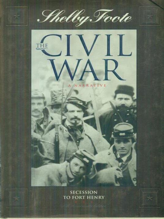 The civil war 10vv - Shelby Foote - copertina