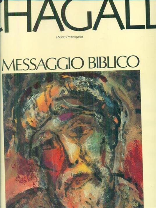 Chagall messaggio biblico - Pierre Provoyeur - copertina