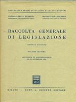 Raccolta generale di legislazione 7vv