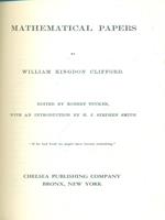 Mathematical papers