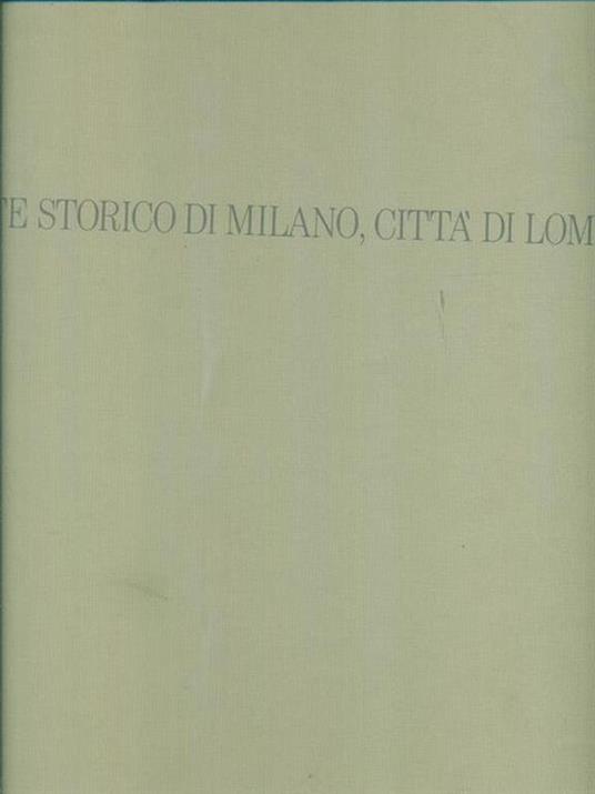 Atlante storico di Milano città di Lombardia - Virgilio Vercelloni - copertina