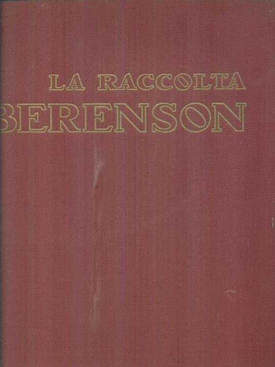 La  raccolta Berenson - Franco Russoli - copertina