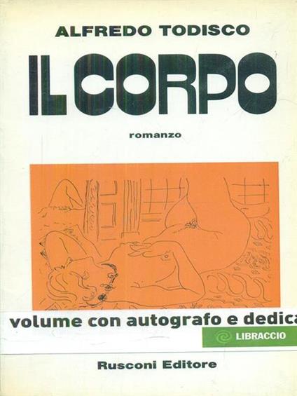 Il corpo - Alfredo Todisco - copertina