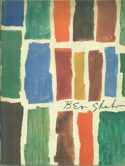 Ben Shahn - James Thrall Soby - copertina