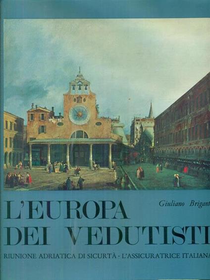 L' Europa dei vedutisti - Giuliano Briganti - copertina