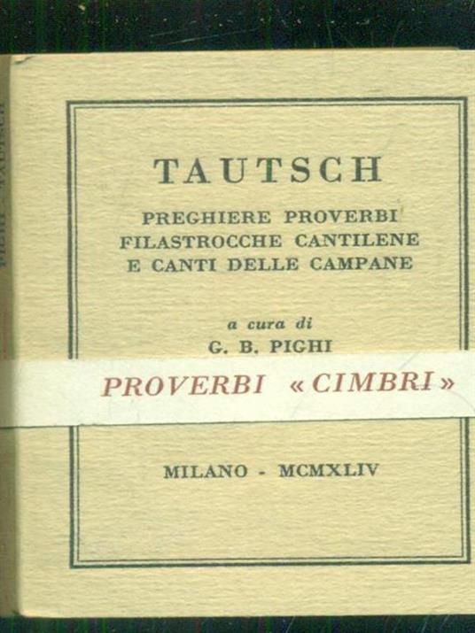 Tautsch - G.B. Pighi - copertina