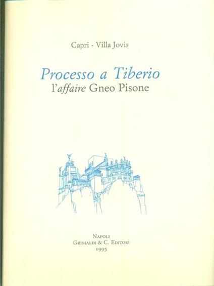 Processo a Tiberio - copertina