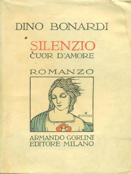 Silenzio cuor d'amore - Dino Bonardi - copertina