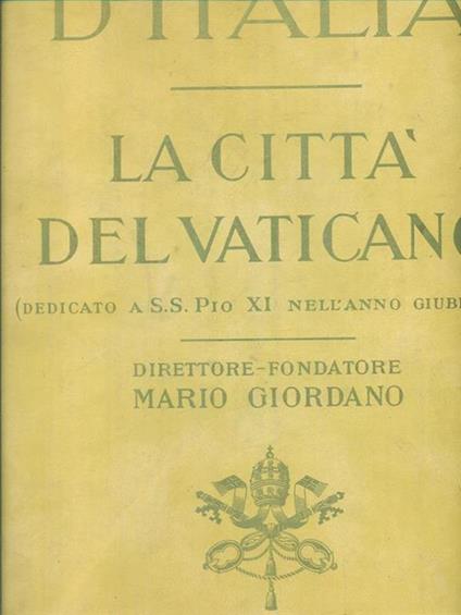 La citta' del Vaticano - Bellezze d'Italia - Mario Giordano - copertina