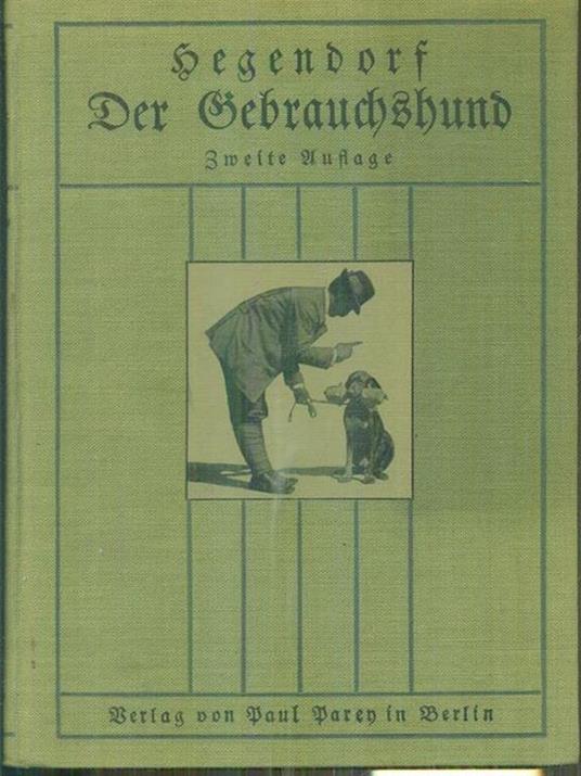 Der gebrauchshund - Hegendorf - copertina