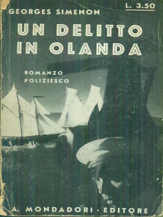 Un delitto in Olanda - Georges Simenon - copertina