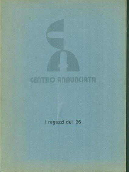 I ragazzi del '36 - copertina