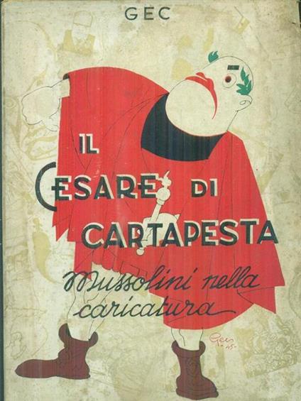 Il Cesare di cartapesta - Gec - copertina