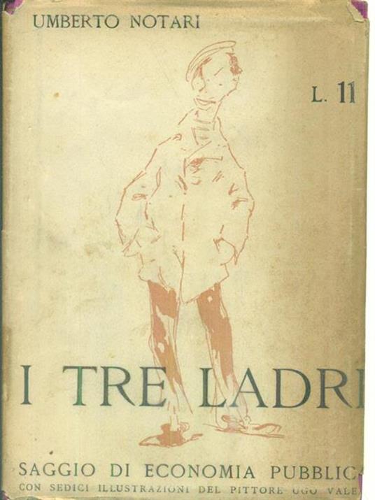 I tre ladri - Umberto Notari - copertina