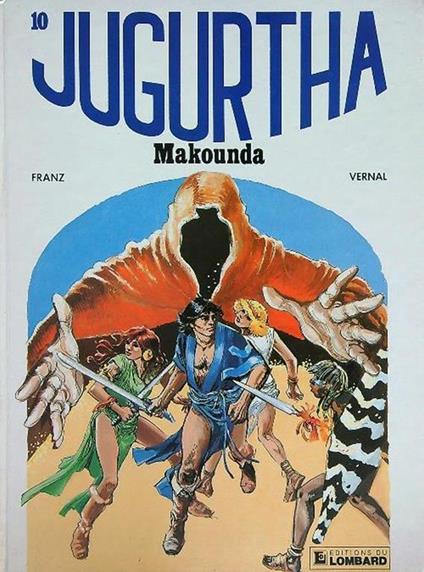 Jugurtha 10. Makounda - Franz Vernal - copertina