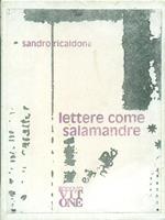 Lettere come salamandre